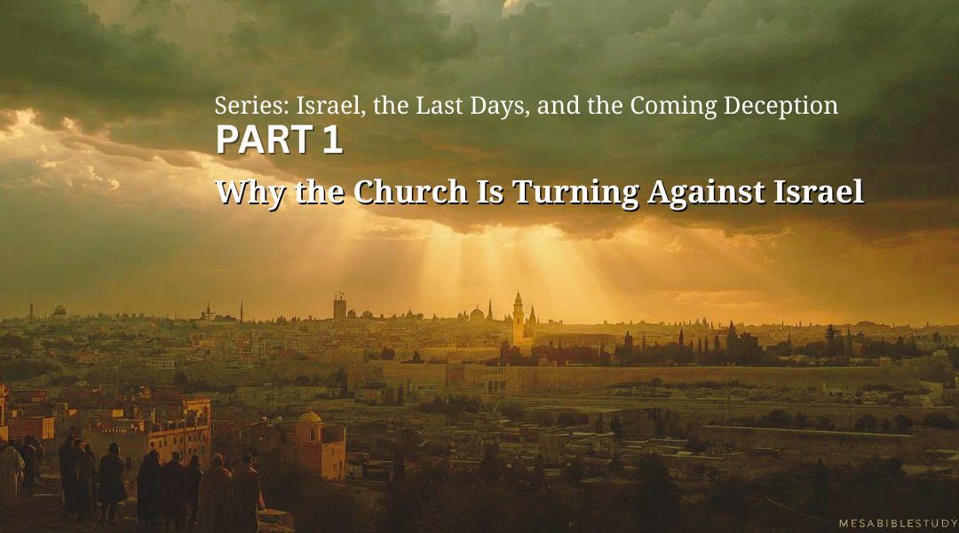PART 1 — Why the Church Is Turning Against Israel