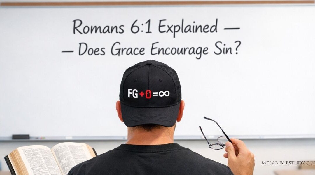 Does Grace Encourage Sin? Paul Anticipates the Objection (Romans 6:1)