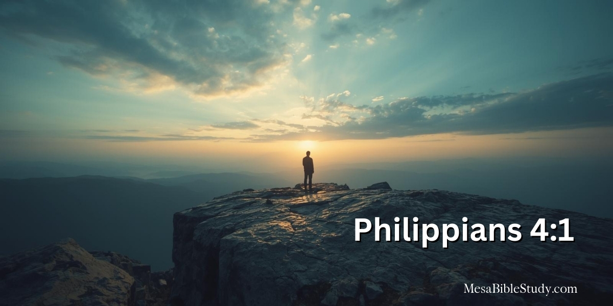 Philippians 4:1 — What Does It Mean? | Passage Breakdown