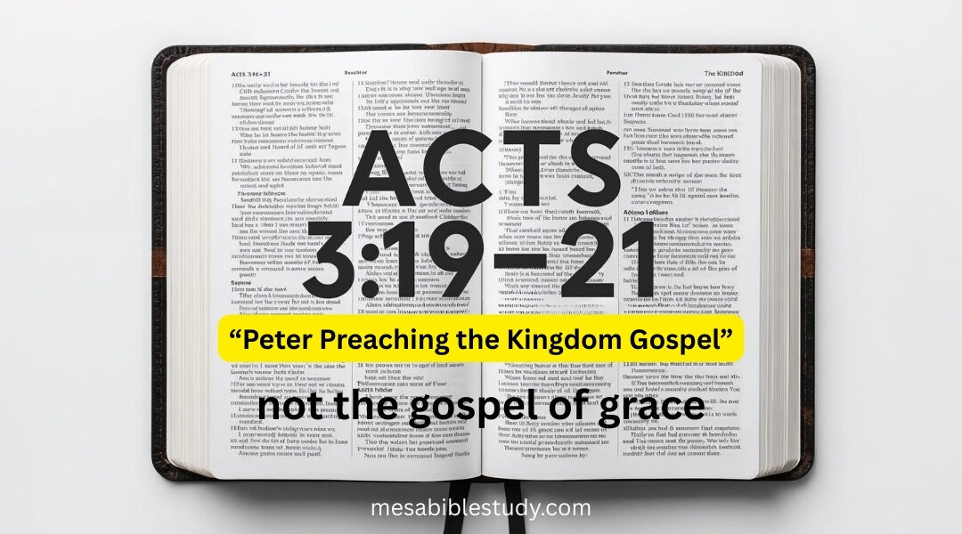 Acts 3:19–21 — What Does It Mean? | Passage Breakdown