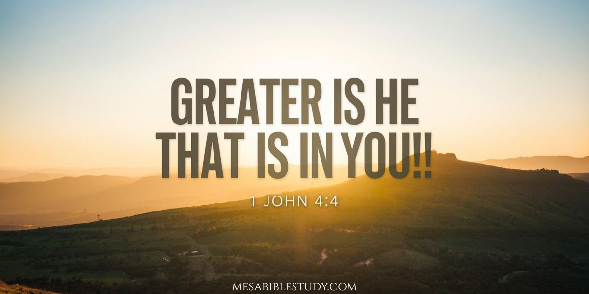 DEVOTIONAL: Greater Is He That Is in You
