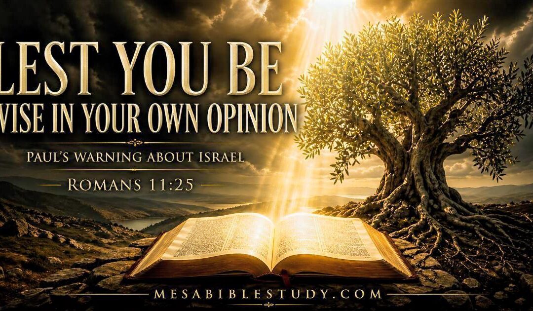 Lest You Be Wise in Your Own Opinion: Paul’s Warning Christendom Ignored