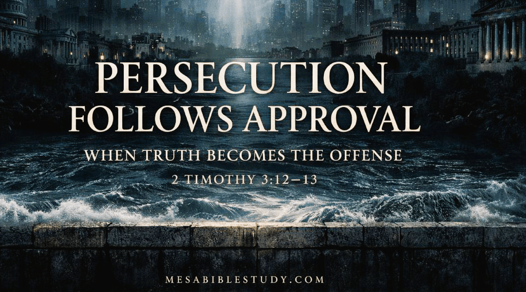 Persecution Follows Approval: When Truth Becomes the Offense – Part 4