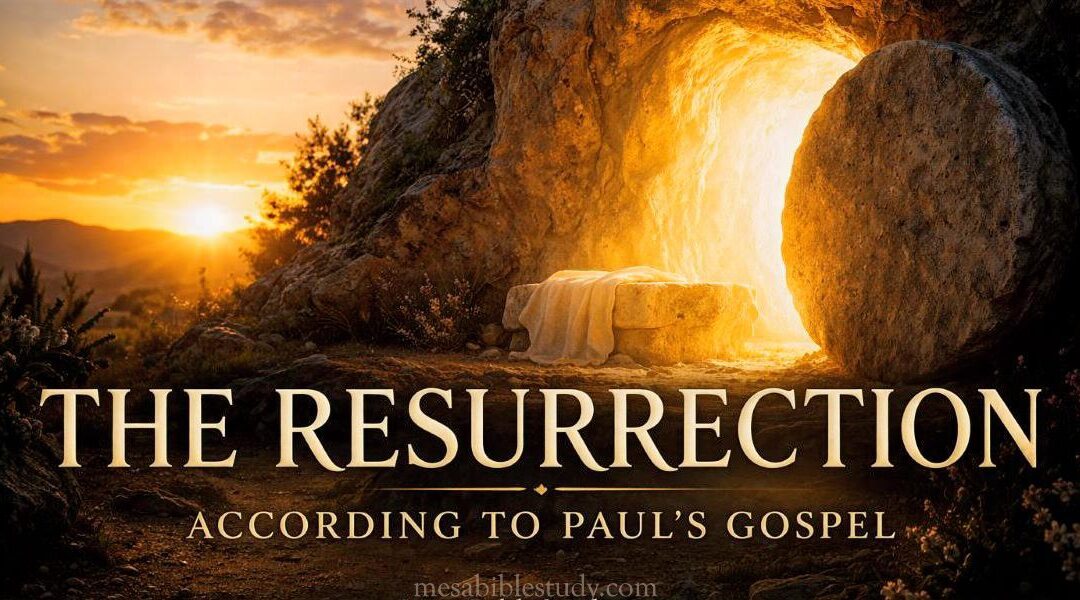 Resurrection Day — According to Paul’s Gospel