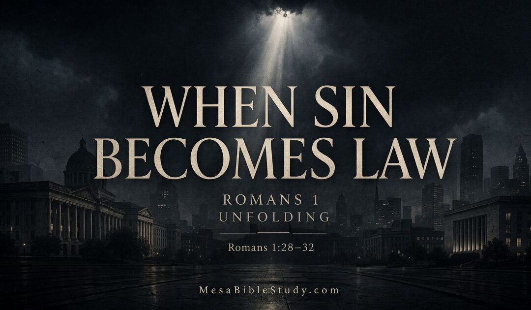 When Sin Becomes Policy: Minneapolis and the Romans 1