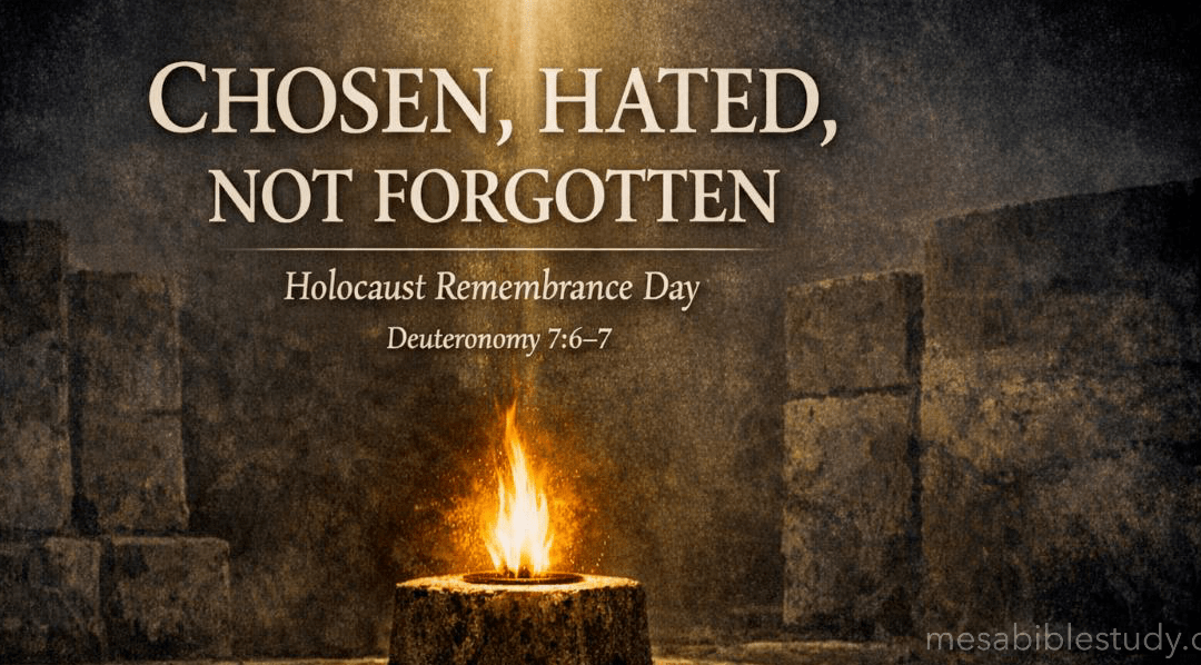 Holocaust Remembrance Day: Chosen, Hated, and Not Forgotten