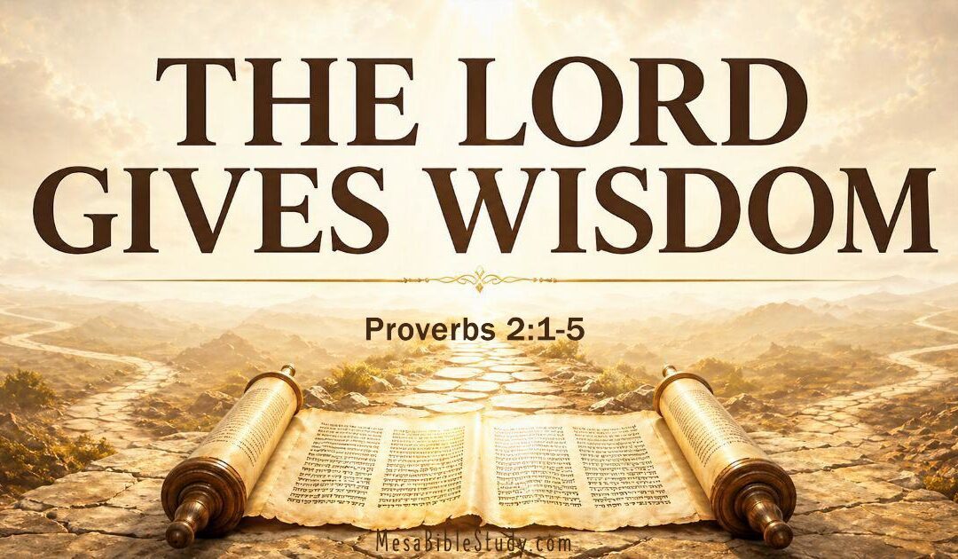 Proverbs 2:1–5 — The Pursuit of Wisdom | Passage Breakdown