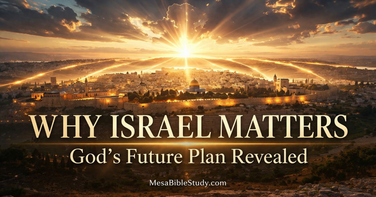Why Israel Matters: What Zion Reveals About God’s Future Plan