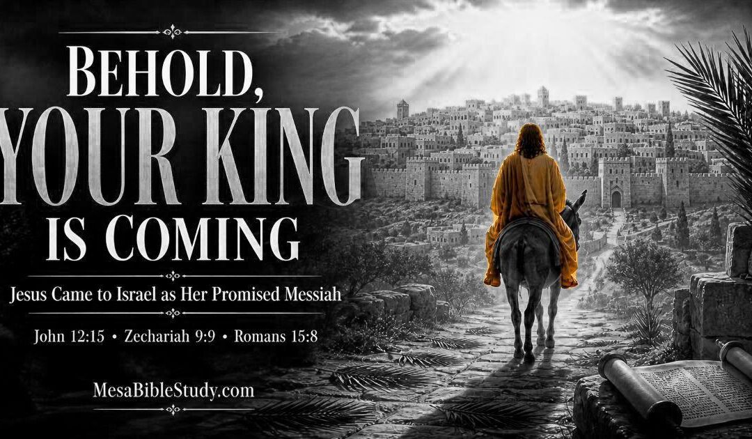 Behold, Your King Is Coming — Prophecy Fulfilled