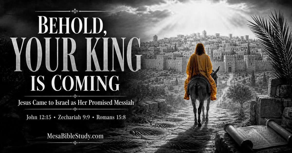 Behold, Your King Is Coming — Prophecy Fulfilled