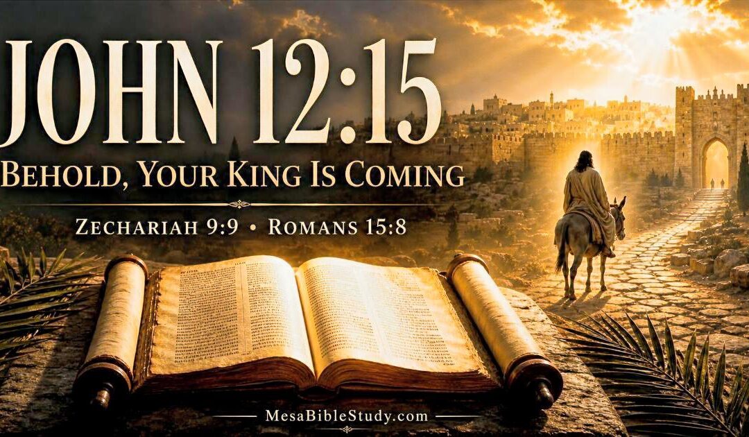 John 12:15 — What Does It Mean? | Passage Breakdown