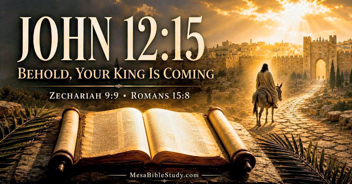 John 12:15 — What Does It Mean? | Passage Breakdown