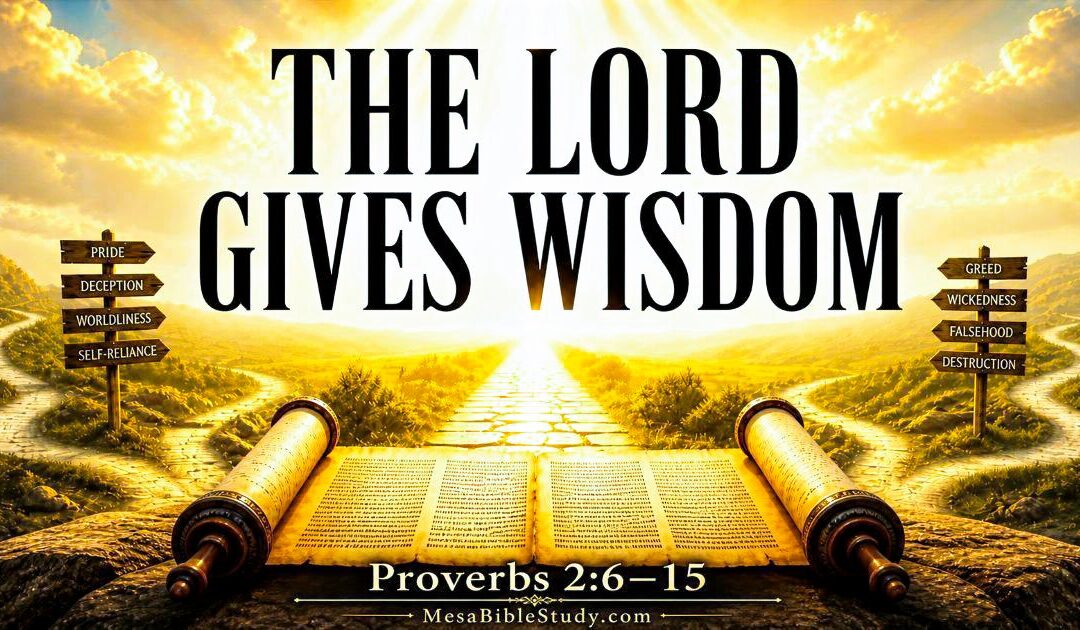 Proverbs 2:6–15 Meaning — Wisdom Comes from the Lord