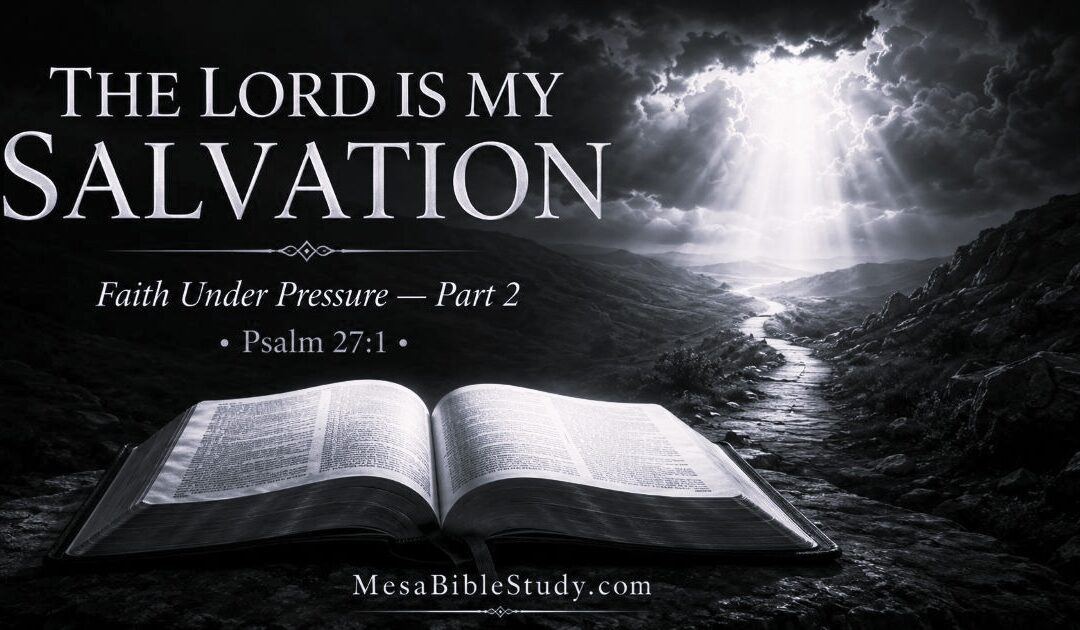 Devotional: The LORD Is My Salvation – Part 2