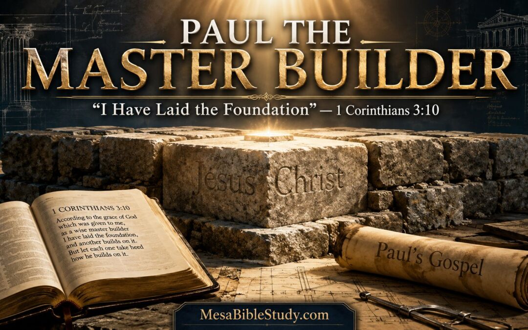 Why Paul, Not Peter, Laid the Foundation of the Body of Christ – Part 8