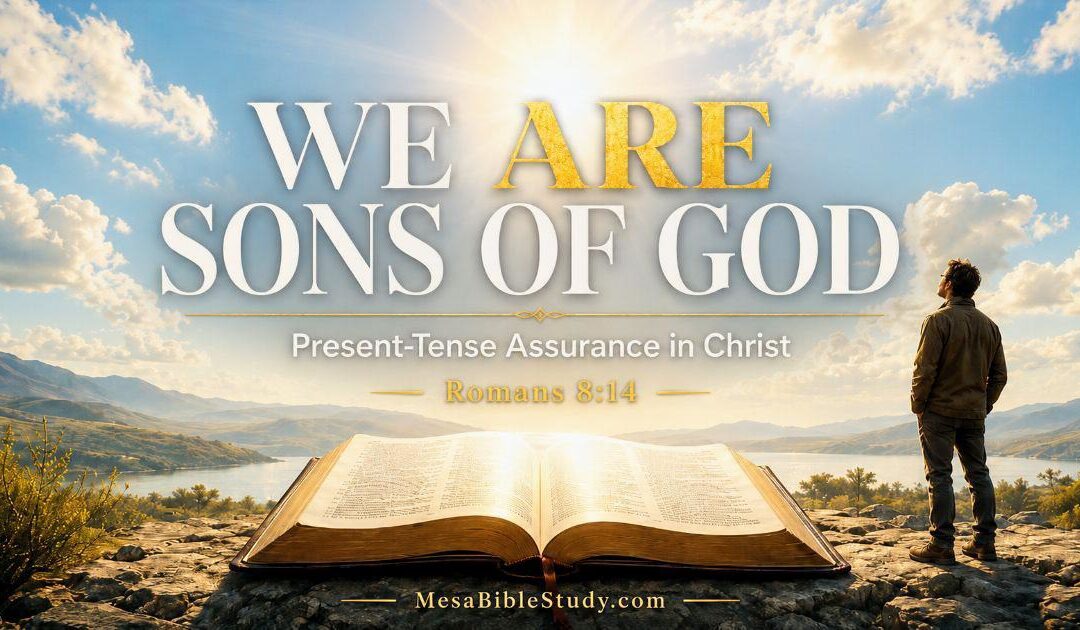 We Are Sons of God — Present Tense Assurance – Romans 8:14
