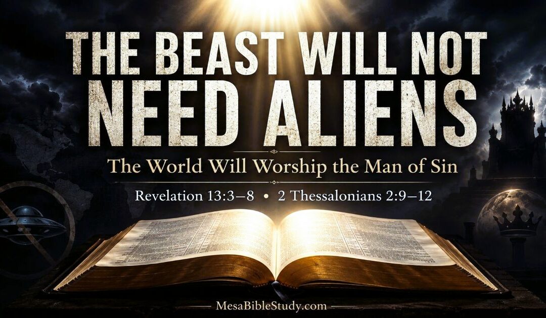 The Beast Will Not Need Aliens: The World Will Worship the Man of Sin – Part 2
