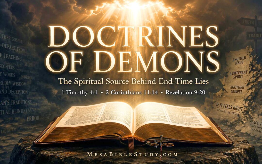 Doctrines of Demons — Not Doctrine of Aliens – Part 7