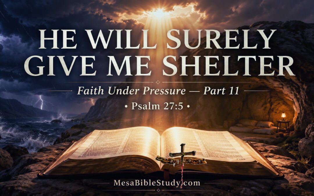 He Will Surely Give Me Shelter: Faith Under Pressure — Part 11