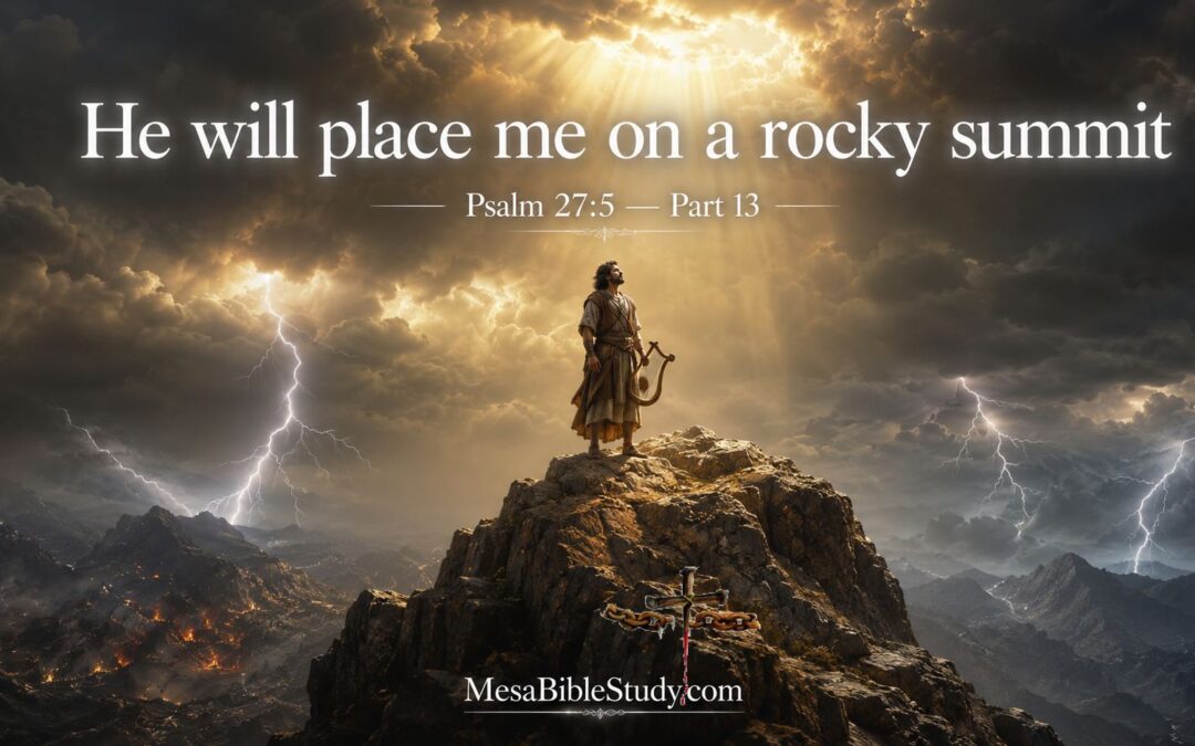 Devotional: He Will Place Me on a Rocky Summit — Part 13
