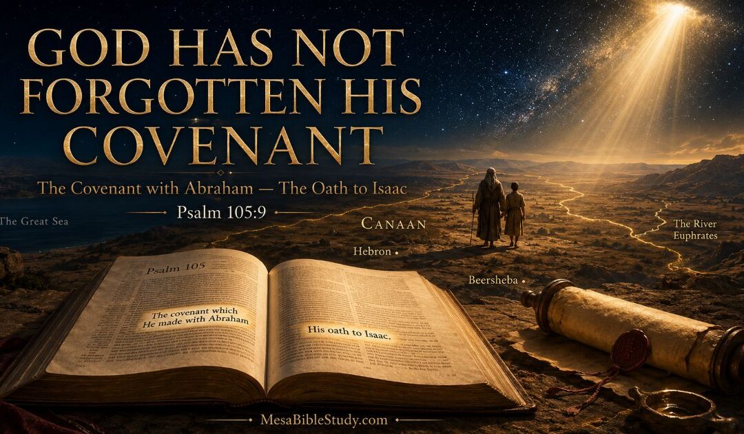 God Has Not Forgotten His Covenant — Psalm 105:9 Passage Breakdown