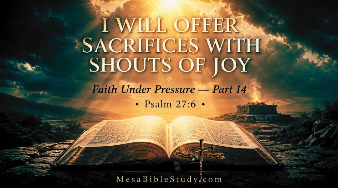 I Will Offer Sacrifices with Shouts of Joy – Part 14