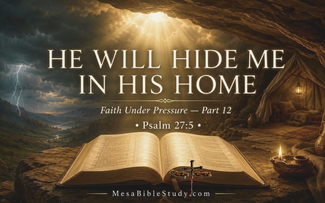Devotional: He Will Hide Me in His Home — Part 12