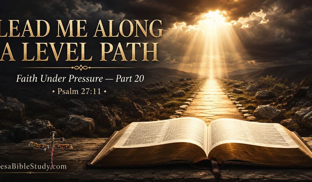 Lead Me Along a Level Path: Faith Under Pressure — Part 20